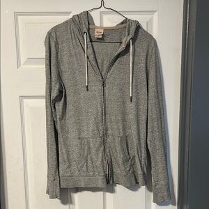 Women’s Mossimo Gray Zip-Up Hoodie